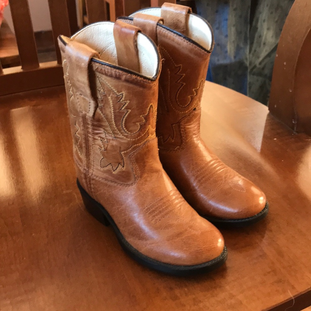Old West Toddler Boots Size 4.5. Age 18 mos +